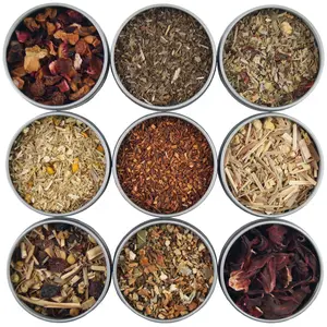 Organic Herbal 9 Loose Leaf Tea Sampler Organic Herbal 9 Loose Leaf Tea Sampler