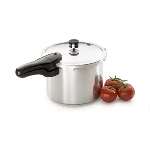 PRESTO 01264 6-Quart Aluminum Pressure Cooker