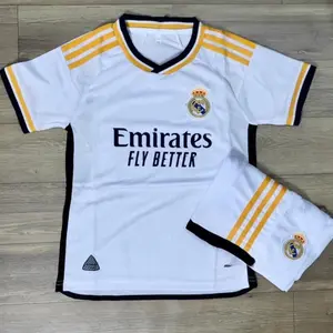 Real Madrid Retro Football Kit 2023 Premium Fabric Match Fit Cut Classic Style Breathable for Optimal Performance Embrace Nostalgia & Contemporary Design