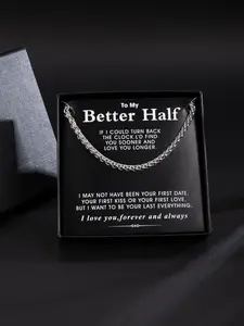 Casual Trendy Chain Necklace, Fashion Necklace, Elegant Meaningful for Men & Women for Party, Daily Decor, Trendy All-match & Exquisite Jewelry for Birthday Gift