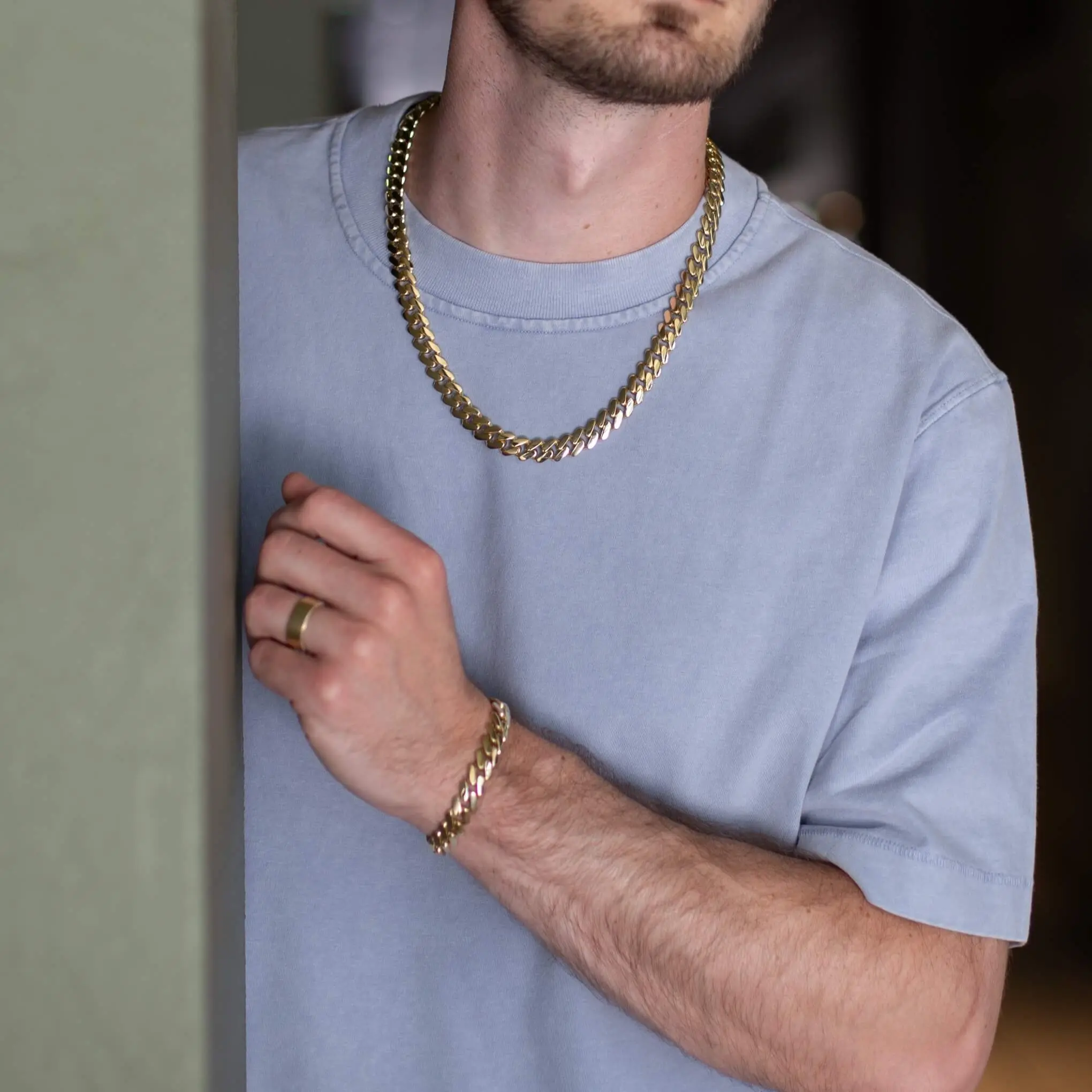 Gold Monaco Chain