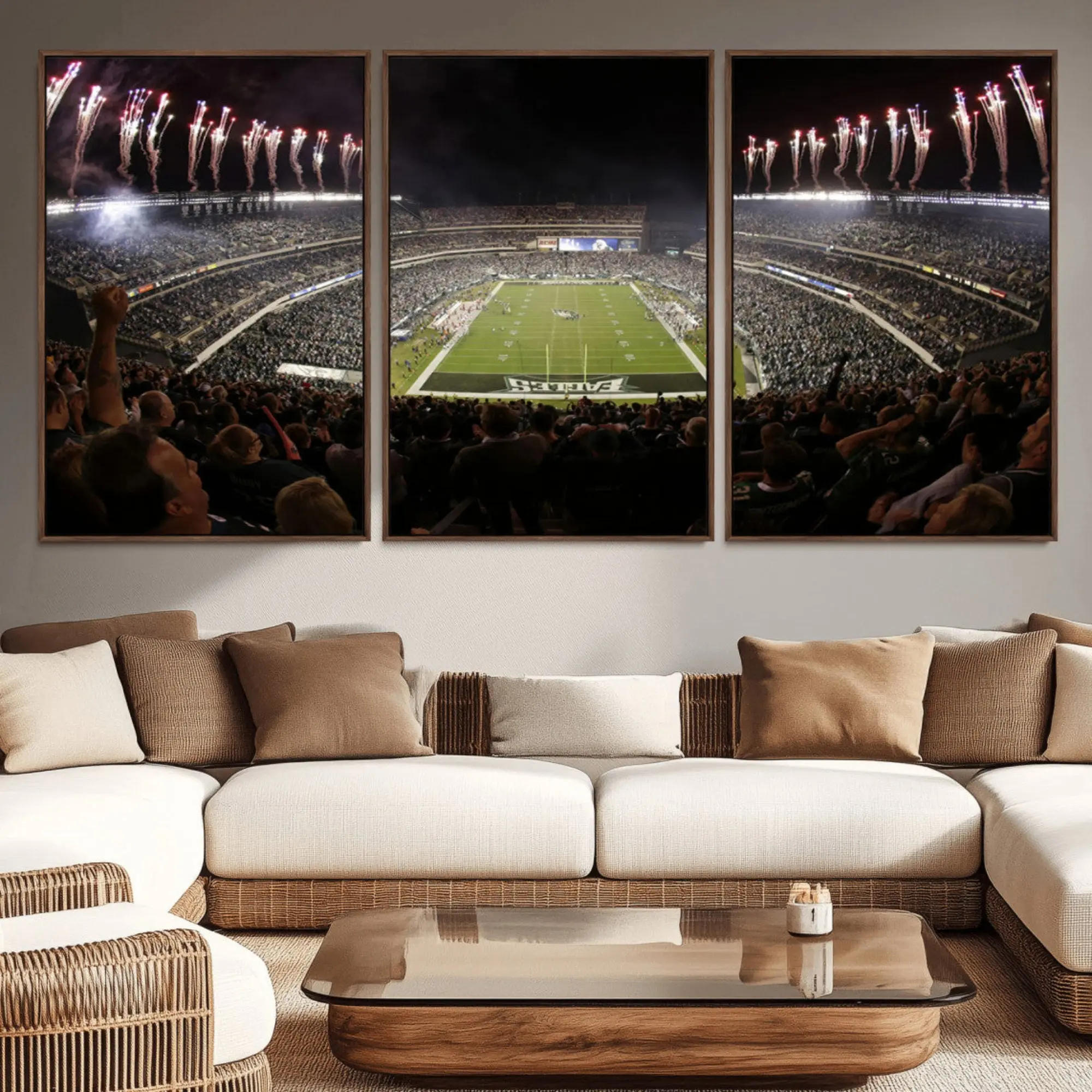 Eagles Field Stadium Wall Art - Philadelphia Eagles Football