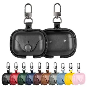Wireless Airpods 4 3 2 Pro Case Portable Protective Cover for Apple Bluetooth Headphones with Screen Protection