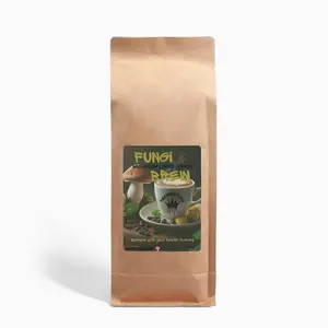 Fungi & Brew®️ -Mushroom Fusion - Lion’s Mane & Chaga 16oz coffee