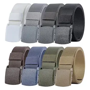 Pack Of 8 Men'S Nylon Waist Belts,Ideal for Different Types of Pants And Skirts for Various Occasions,Unisex Casual Design - Suitable for Women Man