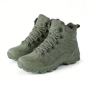 Men's Waterproof Hiking Shoes - Non-slip, breathable, comfortable outdoor work shoes with durable soles