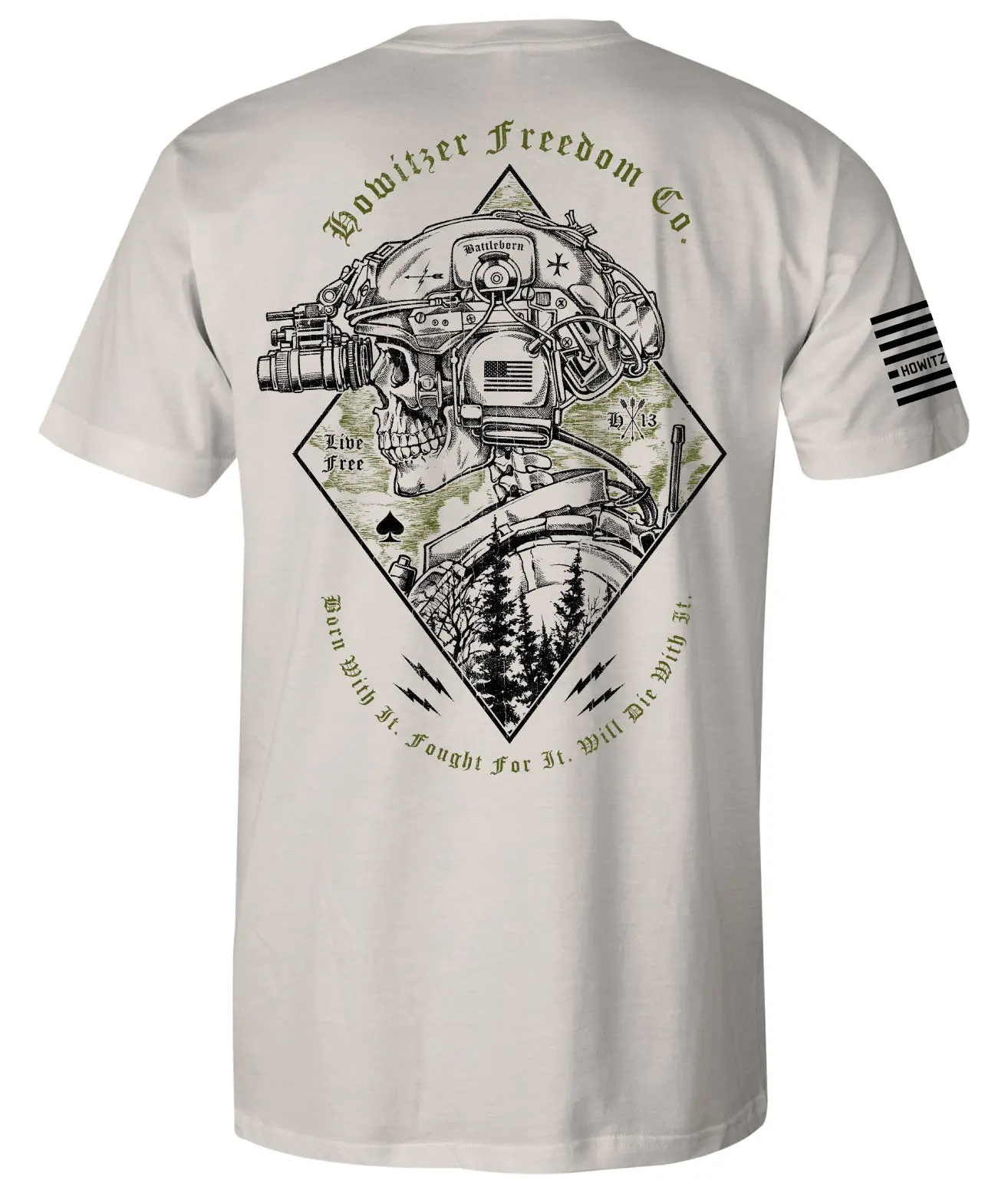 Howitzer Clothing Men's T-shirt Battleborn