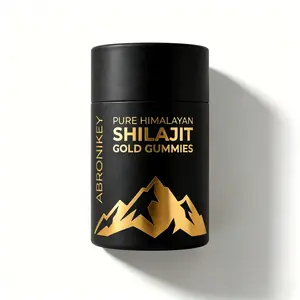 Advanced Herbal Shilajit Gummies | Enriched with Ashwagandha, Tribulus Terrestris & Plant Extracts | 60 Gummies | No Sugar Added