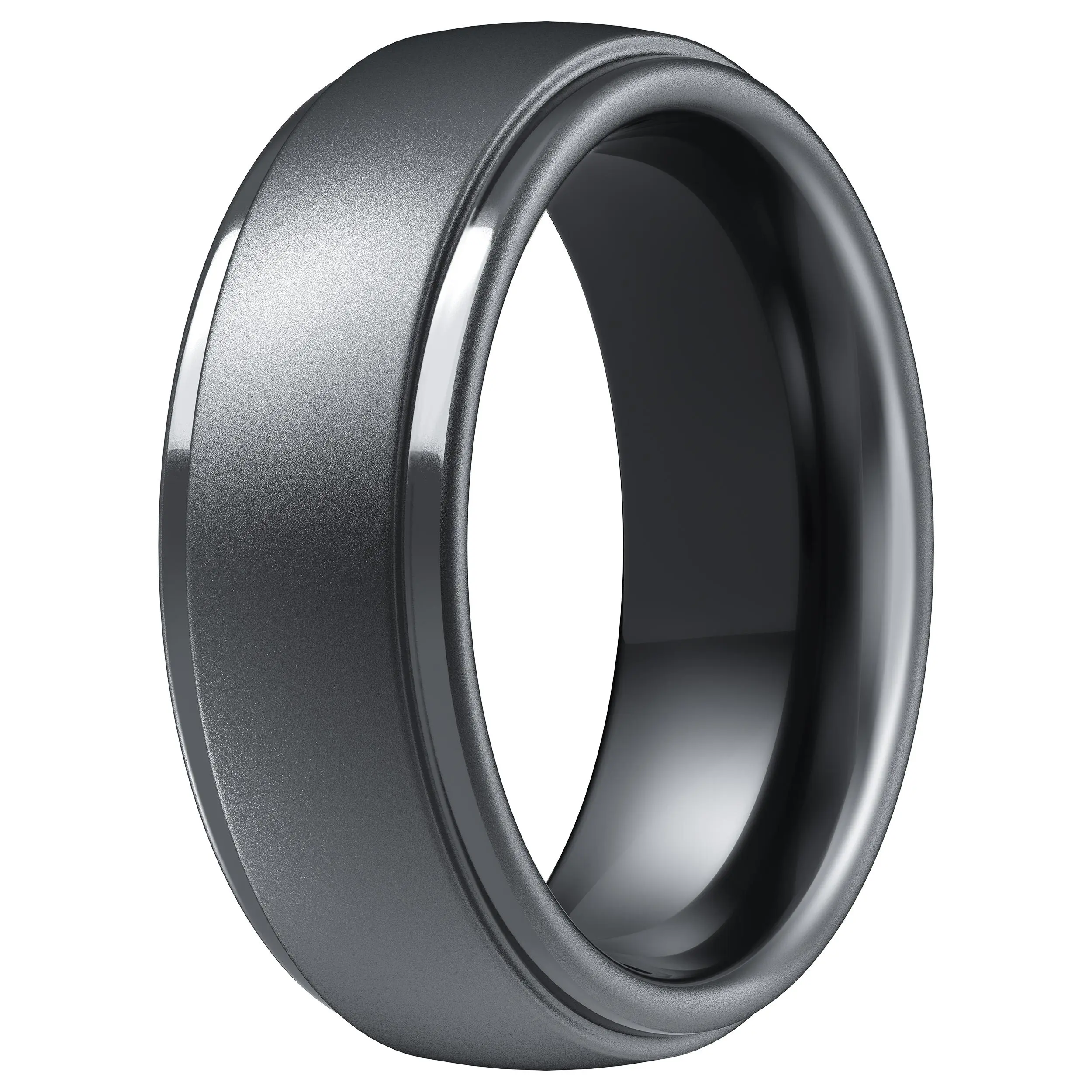 ThunderFit Silicone Men’s Wedding Rings, 10mm Wide 2.5mm Thick Rubber Wedding Bands-Variety Multipack 1-7