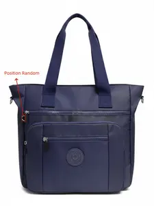 Luxury Commuter Nylon Canvas Bag, Large Capacity Multi-Pocket Handbag Shoulder Bag, Urban Elite Business Style Tote Bag, Work Bag, Office Work Bag, Stylish Bag, Multi Functional Bag