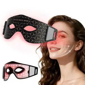 Light Therapy Eye Mask, & Dark Circle Care, LED Light Eye Mask for Skin Revitalization, Home Use, Professional Treatment