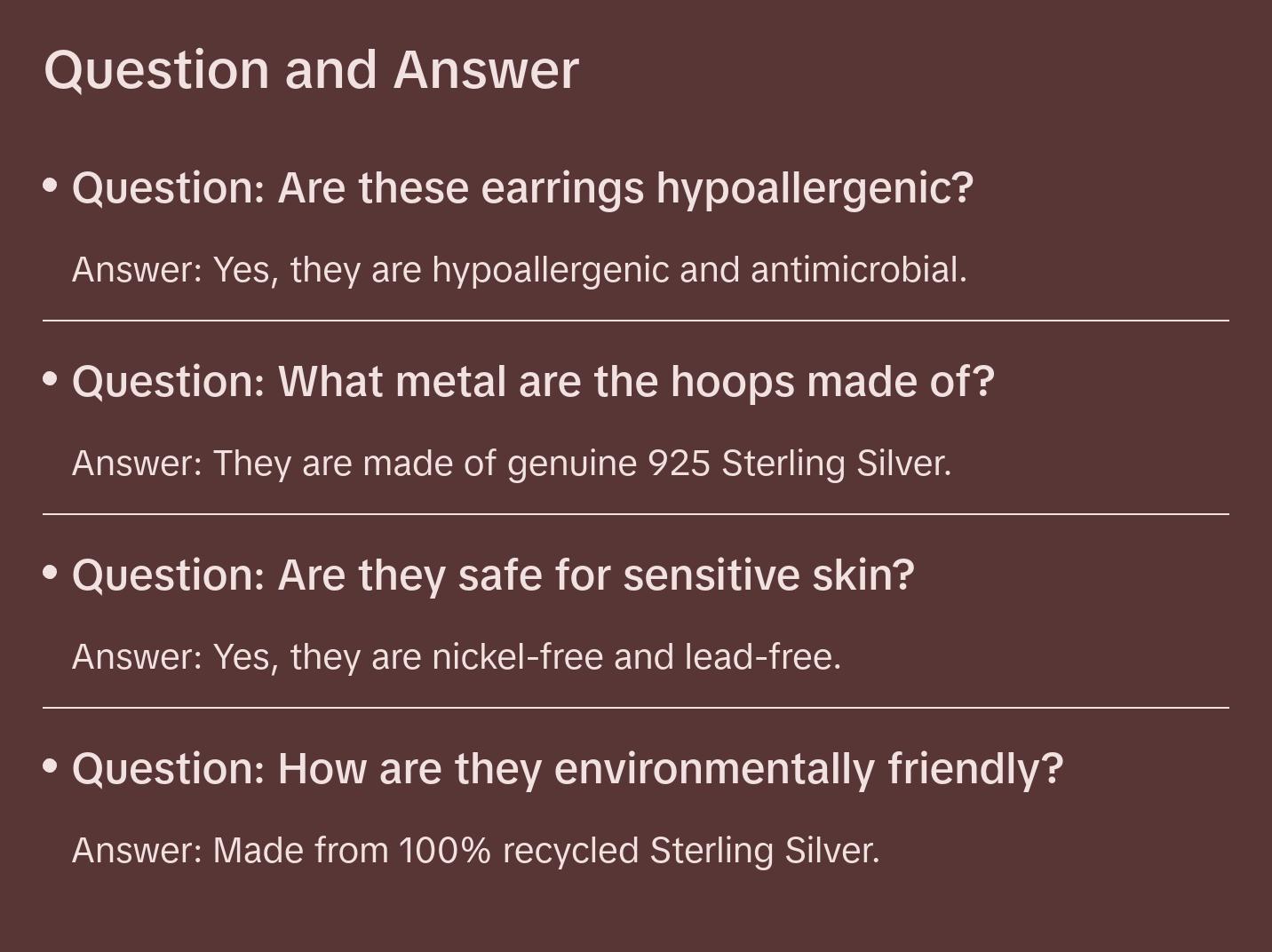 Bohemian Pull Through Hoops