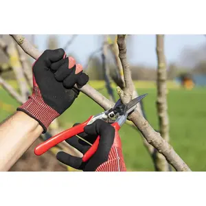 Felco F-12 Pruning Shears – 10.6" Garden Clippers with Dual-Hand Use & 30mm Cut | Hand Pruners for Gardening | Garden Tool Cutter with Bypass & Anvil Blades, Forged Aluminum Handle, Large Hand Fit