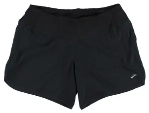 Brooks Womens Sherpa 6" Running Shorts Black Xs, Color: Black