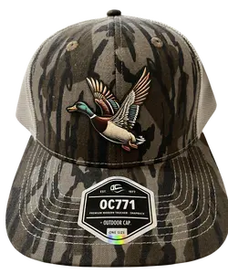 OC Bottomlands Camo 6-Panel Hat - Mallard Patch