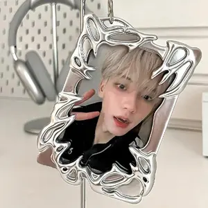 Photocard Holder Photo Card Case Storage Box Kpop Photo Protective Frame Supplies Album Idol Cards Collect Display Stand Decor