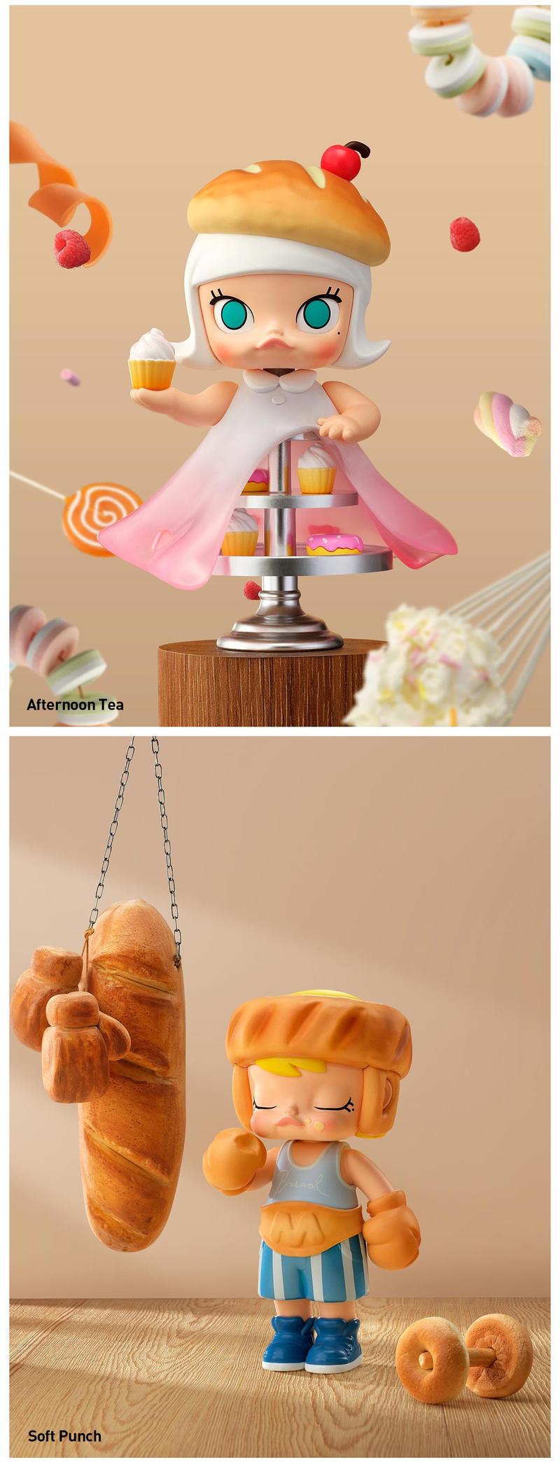 POP MART MOLLY Carb-Lover Series Figures