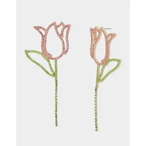 Betsey Johnson TULIP EARRINGS PINK