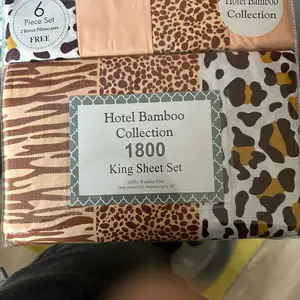 King sets sheets 6 pieces