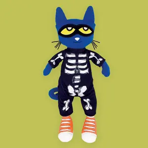 Pete the Cat: Spooky Pete Skeleton Costume Plush