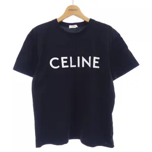 Pre-owned Celine Cotton Small Leather Goods Print T Shirt