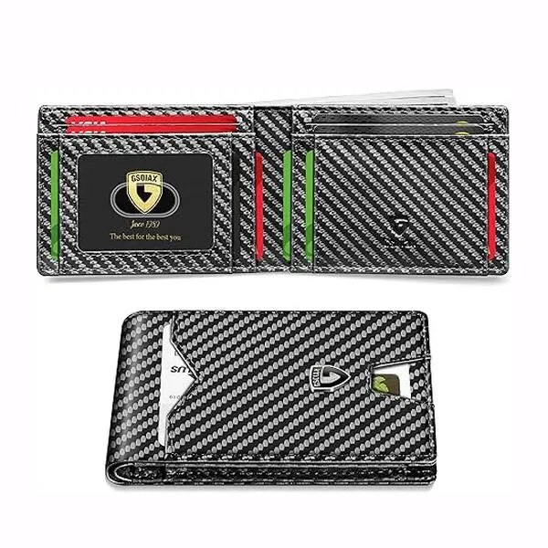 GSOIAX Mens Slim Wallet Rfid Blocking GSOIAX Mens Slim Wallet Rfid Blocking