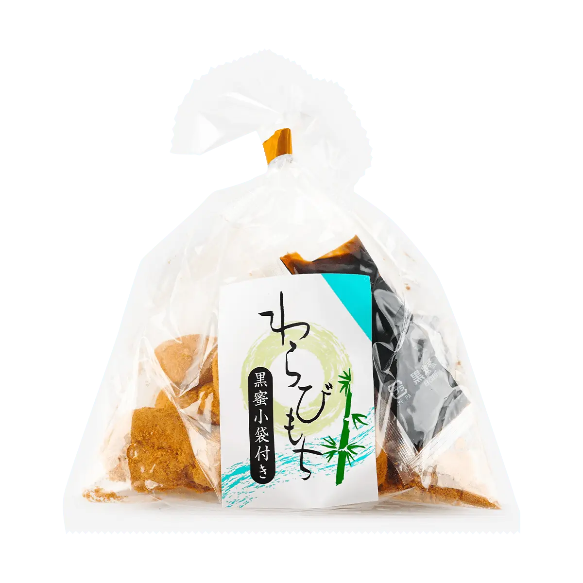 SEIKI Japanese Kinako Mochi Daifuku - Chewy Rice Cakes with Roasted Soybean Flour & Brown Sugar Syrup (220g)