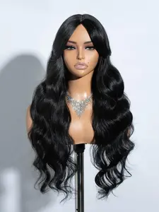 1 Piece 28 Inch Long Coily Wigs for Women, Gorgeous Fluffy Wigs with Bangs, Synthetic Wigs for Party, Daily Use, Synthetic Hair Wigs