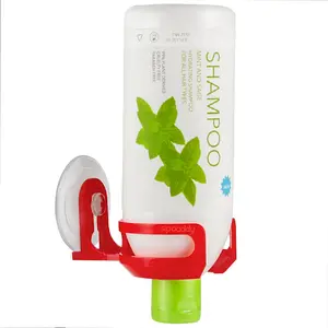 SipCaddy SHOWER BEER & BATH WINE Holder | Shower Caddy | Gift | Organizer | American-made Suction Cup | Red