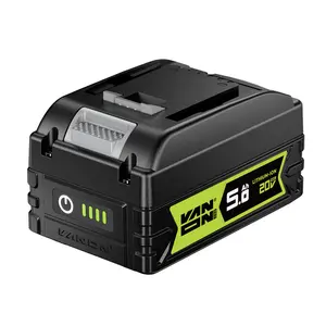 VANON PRO 5Ah Replacement Battery for Worx 20V Max WA3520 Power Tool Battery Packs