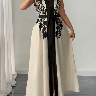 Plus Size Semi Formal Black Dress - TikTok Shop