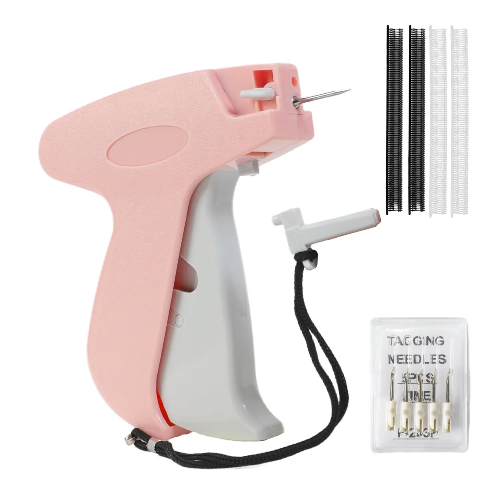 Stitch Gun,Stitch Quick Clothing Fixer,Mini Stitch Gun for Clothes,Quick Stitch Sewing Gun for Quilting Hemming,Tagging Gun for Clothing with 5 Fine Needles,500 Black & 500White Micro Fasteners