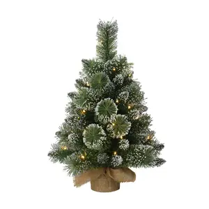 Puleo Pre-Lit 2' Table Top Artificial Christmas Tree