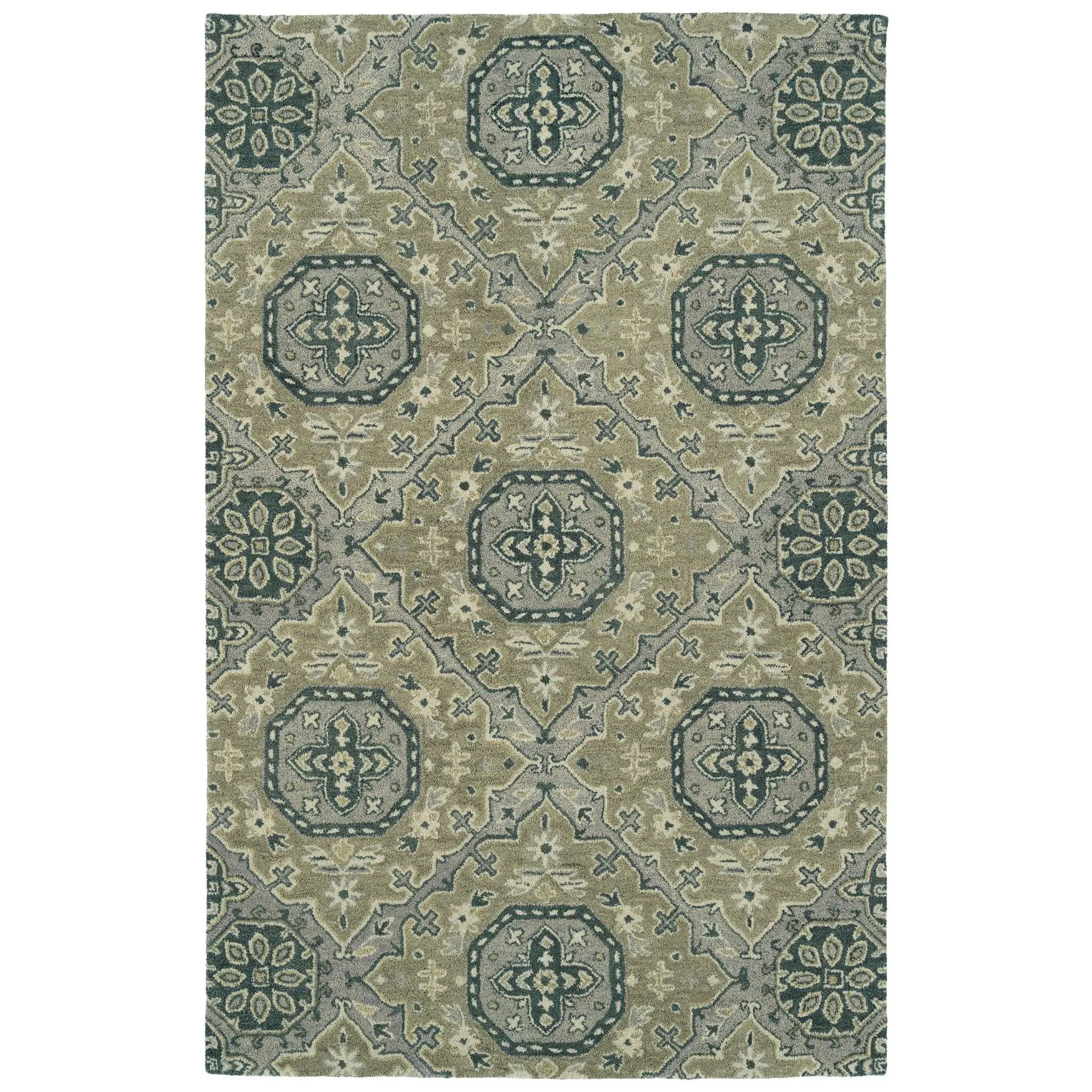Kaleen Rugs Helena Collection 3221-15 Fern Area Rug
