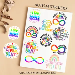 Autism Awareness Sticker Pack