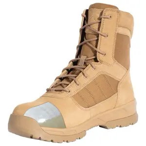 Rothco Guardian AR 670-1 Coyote Brown Composite Toe 8 Inch Tactical Boot - H20 Lock Waterproof, Molded EVA Footbed And EVA Midsole, Ground Lock Terrain Endurance System, Workwear Footwear