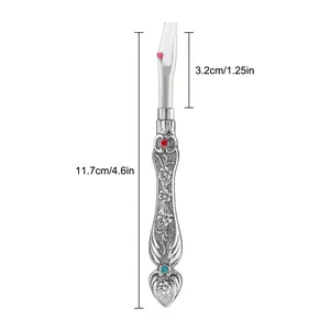 Vintage Sewing Thread Remover, Sharp Metal Seam Ripper with Comfort Grip, Clothing Thread Cutter with Easy-Cut Design, Ideal for Home Sewing &  Embroidery