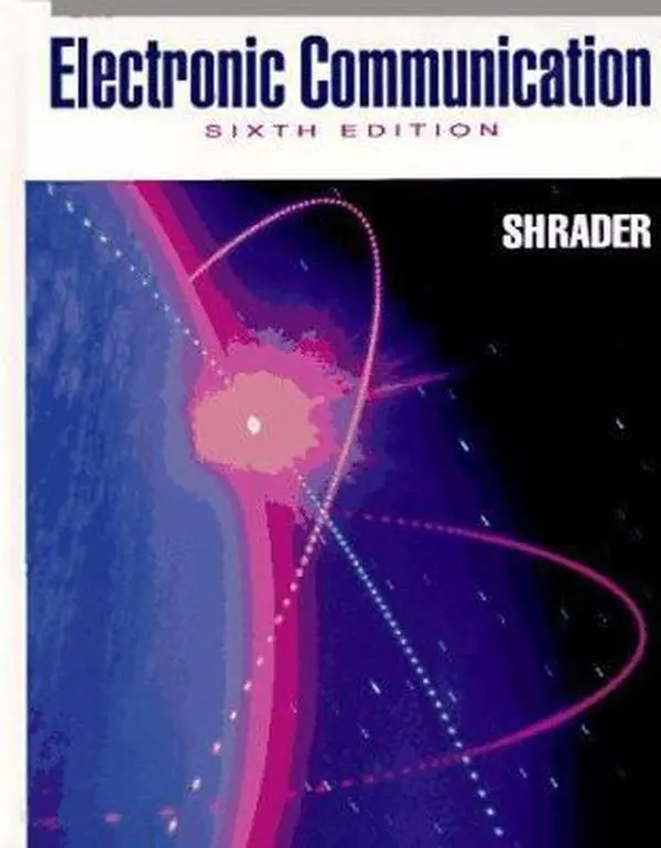USED Book - Electronic Communication by Robert Shrader (Hardcover) - english