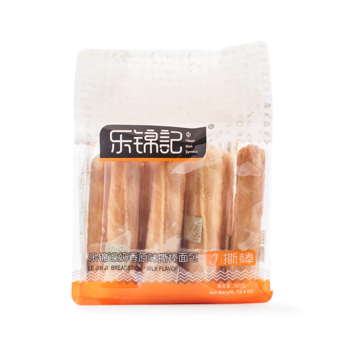 Lejinji Breadstick Milk Flavor 380 g Lejinji Breadstick Milk Flavor 380 g