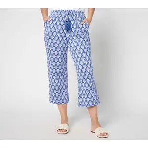 Belle by Kim Gravel Tall Packabelle Gotta Getaway Cropped Pant