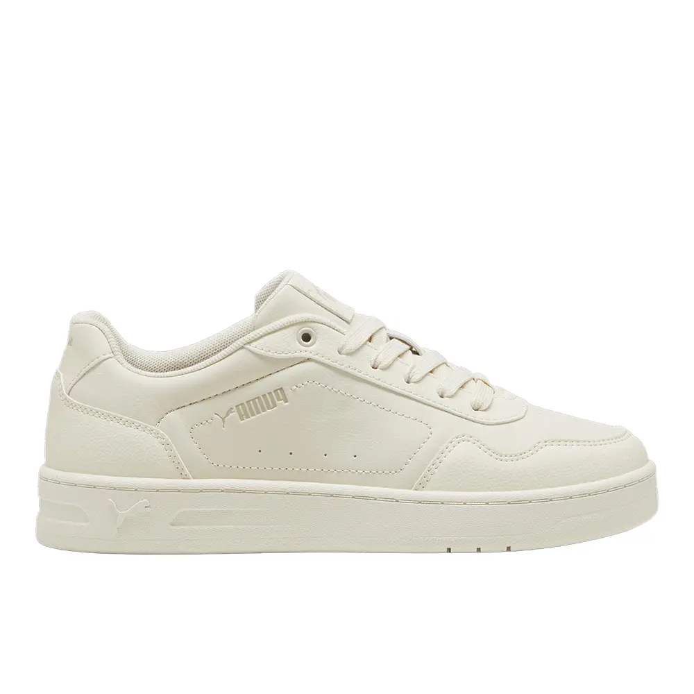 PUMA Womens Court Classy Lace Up Sneakers Shoes Casual - Off White