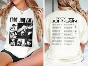 Cody Johnson Tour 2024 TShirt Sweater Hoodie, Cody Johnson Shirt, Cody Johnson TShirt, Cody Johnson Concert 2024, Cojo Country Music Shirt,Gift for Her