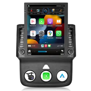 IYING Car Radio for 2013-2018 Dodge Ram 1500/2500/3500 with 9.7" Android 12 Touch Screen Support Wireless CarPlay and Android Auto GPS Navigation  Bluetooth(Only fit Manual AC)