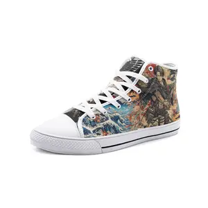 Attack on Titan-Levi (Unisex High Top Canvas Shoes)