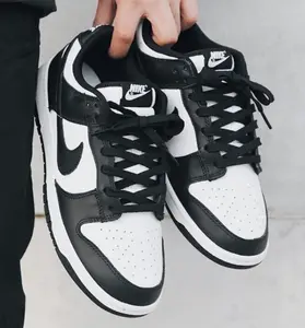 Nike Dunk Low Retro White Black Panda DD1503-101 Womens Fashion Sneakers New