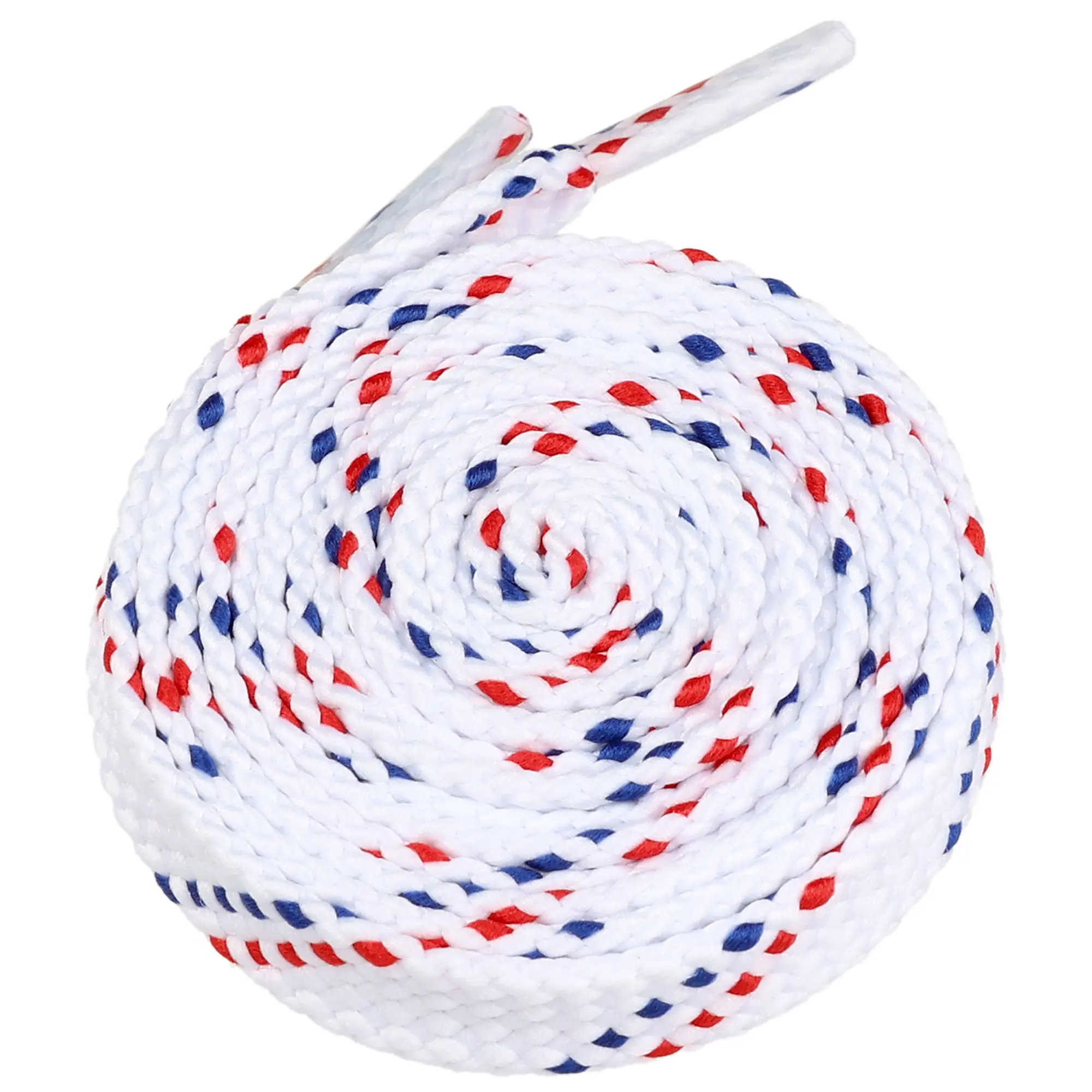 INSPIRE CHIC 2 Pairs Shoe Laces Polka Dots Flat Shoelaces Double Color Twill Shoe Strings for Casual Sneakers