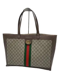 Pre-owned GUCCI GG Supreme Ophidia Tote Bag/WJ04227740/7740