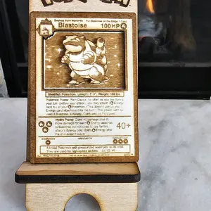 3D Layered Wooden Poke Card