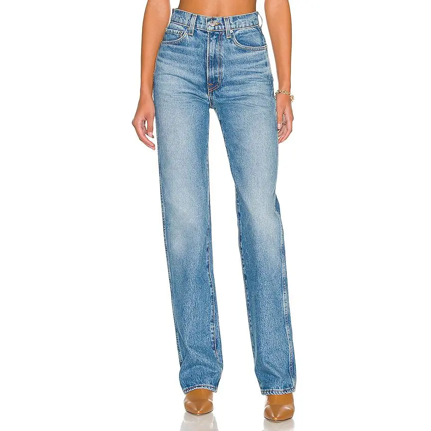 GRLFRND Sara Super High Rise Slim Straight Jeans in Lenox Hill GRLFRND Sara Super High Rise Slim Straight Jeans in Lenox Hill