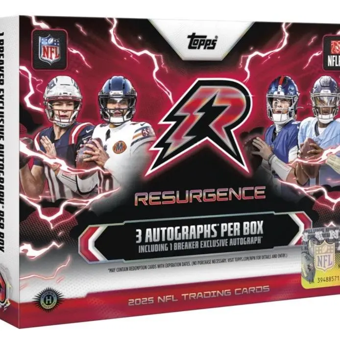 VantaBreaks 85261 - PYT Football Break - 2025 Topps Resurgence Delight Full Case Break (6 Boxes)